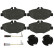 Brake Pad Set, disc brake 16452 FEBI