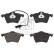 Brake Pad Set, disc brake 16458 FEBI, Thumbnail 2