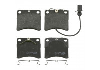 Brake Pad Set, disc brake 16463 FEBI