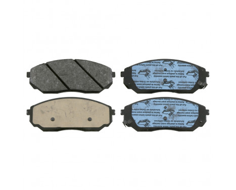 Brake Pad Set, disc brake 16471 FEBI