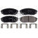 Brake Pad Set, disc brake 16471 FEBI, Thumbnail 2