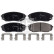 Brake Pad Set, disc brake 16471 FEBI, Thumbnail 2