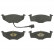 Brake Pad Set, disc brake 16482 FEBI