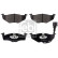 Brake Pad Set, disc brake 16482 FEBI, Thumbnail 2