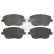 Brake Pad Set, disc brake 16484 FEBI, Thumbnail 2