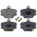 Brake Pad Set, disc brake 16485 FEBI