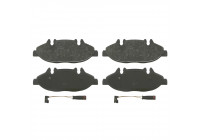 Brake Pad Set, disc brake 16487 FEBI