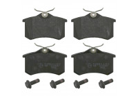 Brake Pad Set, disc brake 16488 FEBI