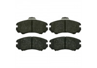 Brake Pad Set, disc brake 16489 FEBI