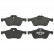 Brake Pad Set, disc brake 16490 FEBI