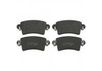 Brake Pad Set, disc brake 16493 FEBI