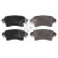 Brake Pad Set, disc brake 16493 FEBI, Thumbnail 2