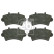 Brake Pad Set, disc brake 16495 FEBI, Thumbnail 2