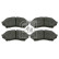 Brake Pad Set, disc brake 16498 FEBI, Thumbnail 2