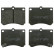 Brake Pad Set, disc brake 16499 FEBI