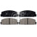 Brake Pad Set, disc brake 16500 FEBI, Thumbnail 2