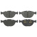 Brake Pad Set, disc brake 16501 FEBI
