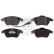 Brake Pad Set, disc brake 16502 FEBI, Thumbnail 2