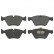 Brake Pad Set, disc brake 16503 FEBI