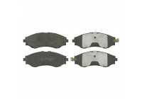 Brake Pad Set, disc brake 16510 FEBI