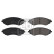 Brake Pad Set, disc brake 16510 FEBI, Thumbnail 2