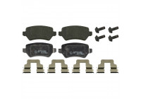 Brake Pad Set, disc brake 16512 FEBI