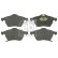 Brake Pad Set, disc brake 16513 FEBI, Thumbnail 2