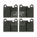 Brake Pad Set, disc brake 16515 FEBI, Thumbnail 2