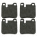 Brake Pad Set, disc brake 16517 FEBI