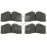 Brake Pad Set, disc brake 16518 FEBI, Thumbnail 2