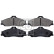 Brake Pad Set, disc brake 16520 FEBI, Thumbnail 2