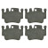Brake Pad Set, disc brake 16522 FEBI