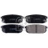 Brake Pad Set, disc brake 16524 FEBI, Thumbnail 2