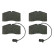 Brake Pad Set, disc brake 16528 FEBI