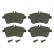 Brake Pad Set, disc brake 16529 FEBI