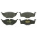 Brake Pad Set, disc brake 16530 FEBI