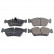 Brake Pad Set, disc brake 16531 FEBI