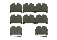Brake Pad Set, disc brake 16534 FEBI