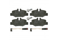 Brake Pad Set, disc brake 16535 FEBI