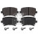 Brake Pad Set, disc brake 16540 FEBI, Thumbnail 2
