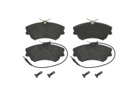 Brake Pad Set, disc brake 16543 FEBI