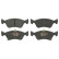 Brake Pad Set, disc brake 16544 FEBI