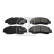 Brake Pad Set, disc brake 16551 FEBI, Thumbnail 2
