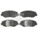 Brake Pad Set, disc brake 16552 FEBI, Thumbnail 2