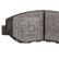 Brake Pad Set, disc brake 16552 FEBI, Thumbnail 3