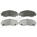 Brake Pad Set, disc brake 16553 FEBI, Thumbnail 2