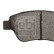 Brake Pad Set, disc brake 16555 FEBI, Thumbnail 3