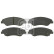Brake Pad Set, disc brake 16557 FEBI, Thumbnail 2