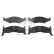 Brake Pad Set, disc brake 16558 FEBI, Thumbnail 2