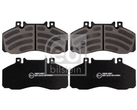 Brake Pad Set, disc brake 16566 FEBI, Image 2